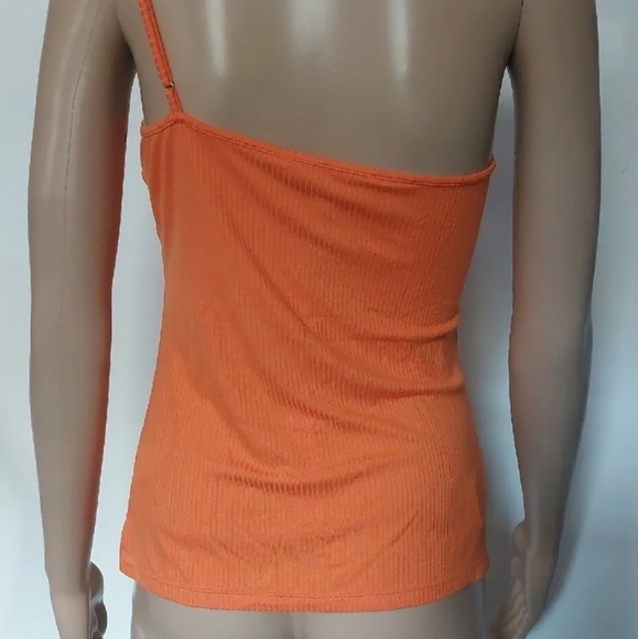 BCBGeneration women's Ribbed knit one choulder top M - Picture 2 of 9